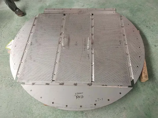 SS304 SS316 Metal Sieve Tray for Distillation Tray